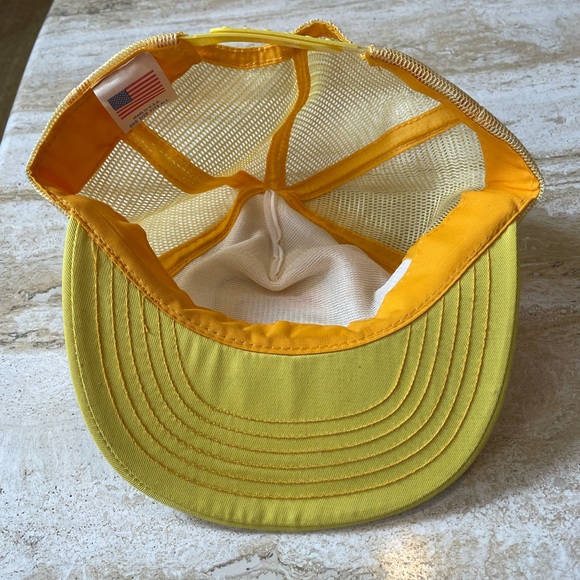 Vintage Snapback Hat Mellow Yellow Soda - Picture 6 of 6